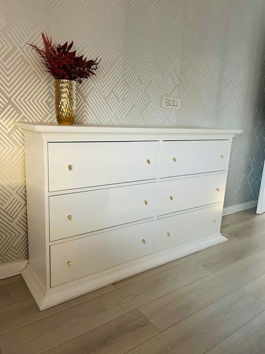 Comoda mdf vopsit alb