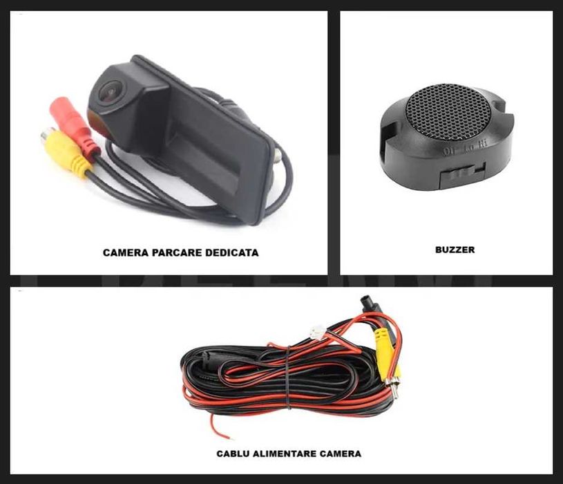 Camera pentru parcare dedicata SKODA Octavia2 cu BUZZER de atentionare