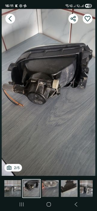 Proiectoare auto ceață Valeo