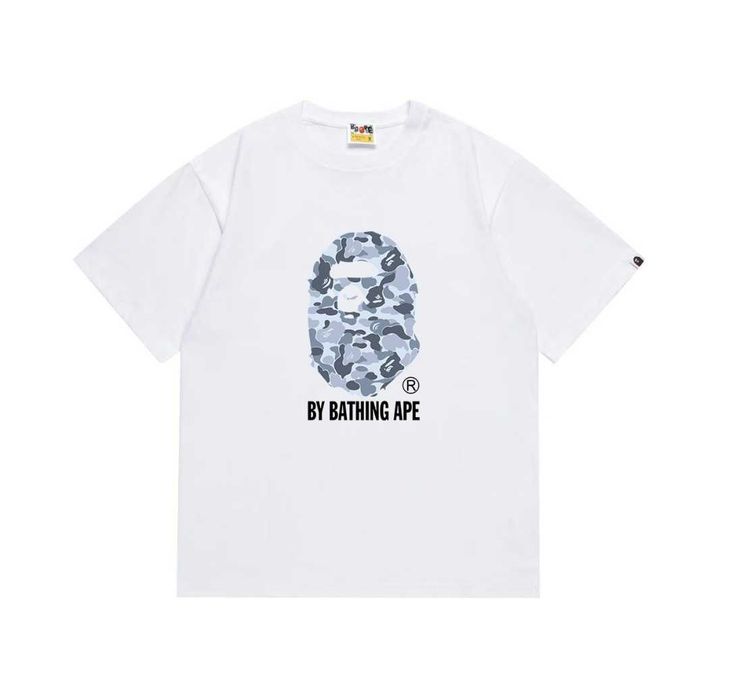 Бяла тениска Bape