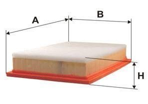 Filtru aer S11-4012 Ford Galaxy 2000 - 2006, Seat Alhambra 2001 - 2010, VW Sharan 2000 2010