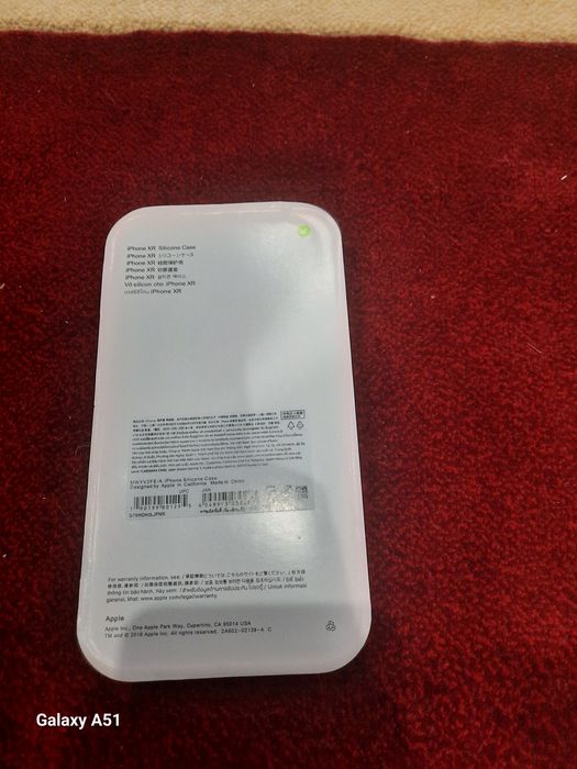 Чехол на айфон хр голубой