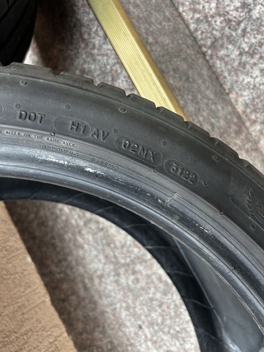 Set 4 anvelope VARĂ Michelin Pilot Sport 5 ZP (Run Flat), 235/40 R19 96Y XL, DOT 2022.
