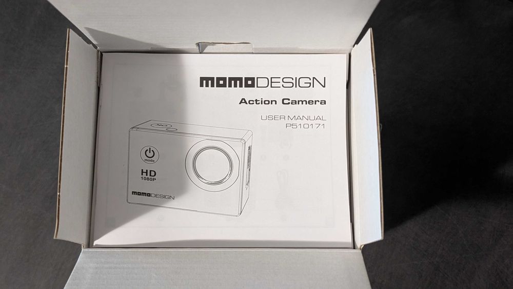 Momo Design ВОДОУСТОЙЧИВА ЕКШЪН КАМЕРА - 1080p, 12MP, microSD