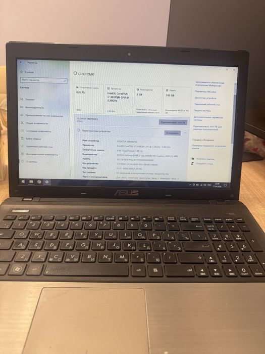 Продам Asus k55vd core i7