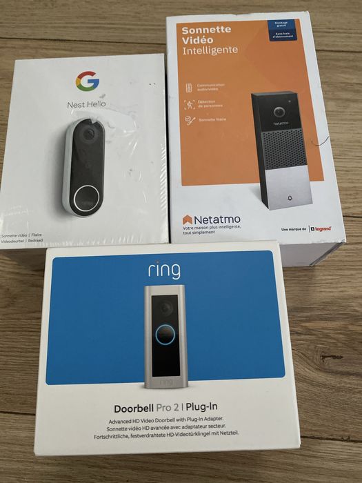 video soneri Nest Ring Netatmo si Eufy