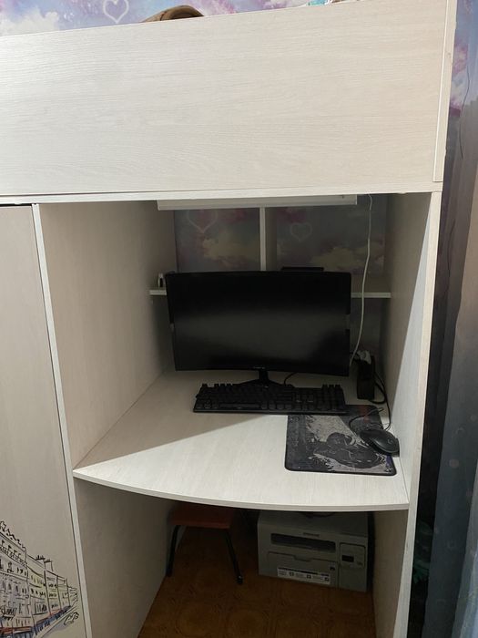 Детский гарнитур, двухярусная кровать