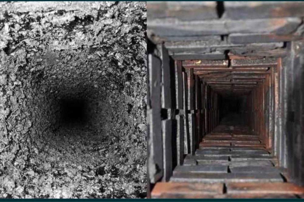 Чистка дымохода быстро и качественно.