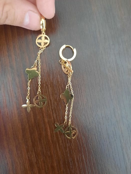 Срочно: Люкс Бижутерия серьги LOUIS VUITTON