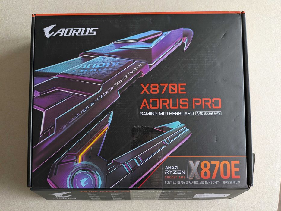 [30м ГАРАНЦИЯ] Дъно GIGABYTE X870E AORUS PRO