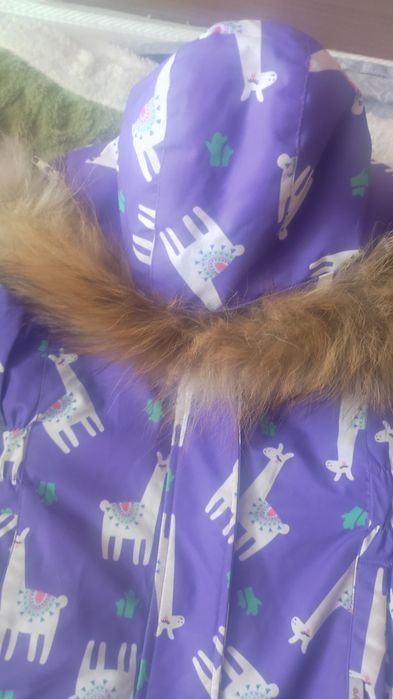 Продам зимний комбинезон на девочку !