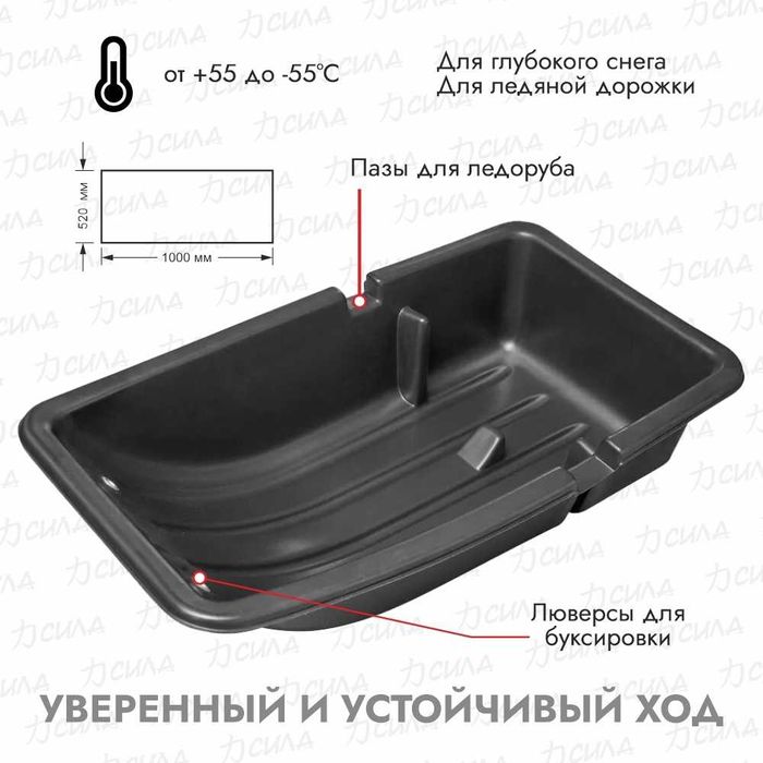 Сани рыбацкие разных размеров