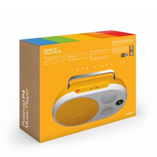 Vand doua boxe Polaroid P4 (Galben) in garantie aproape doi ani.