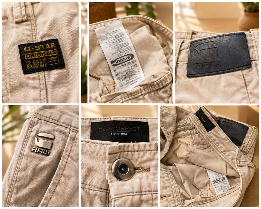 Pantaloni G-STAR RAW Bej