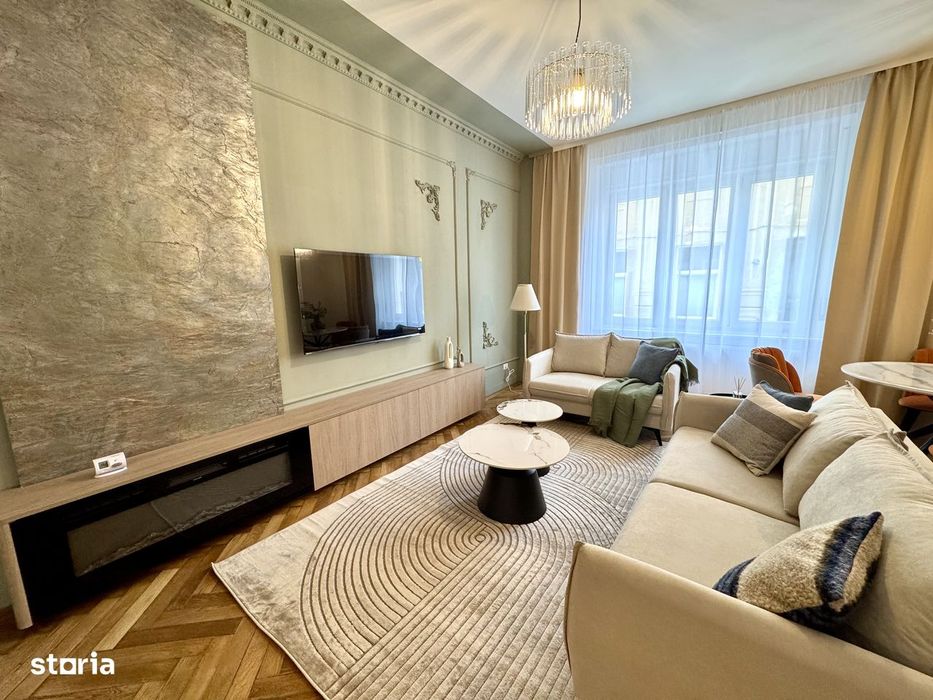 Inchiriez apartament 3 camere, nou amenajat, ultracentral