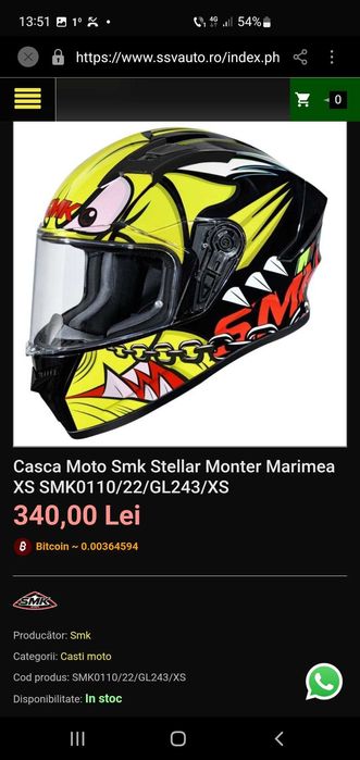 Casca Moto Integrala Full-Face