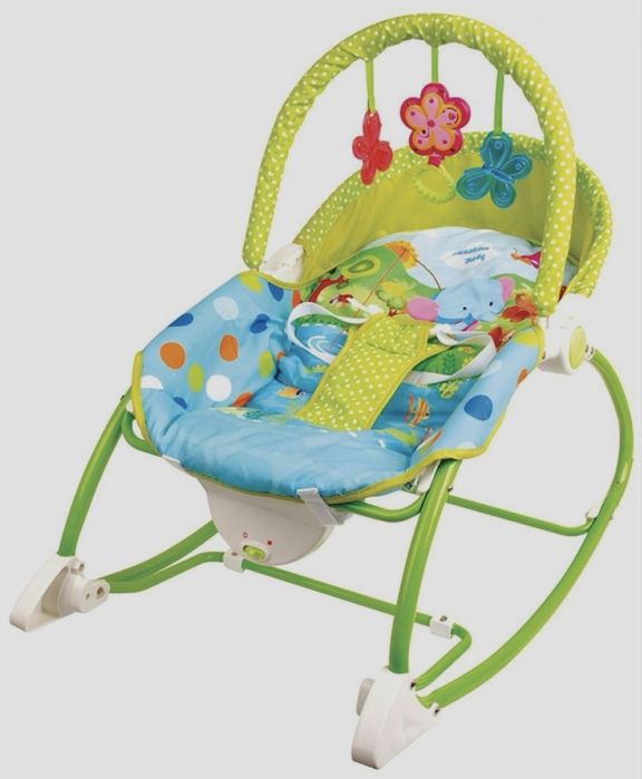 Шезлонг дуга с игрушками сьемный чехол