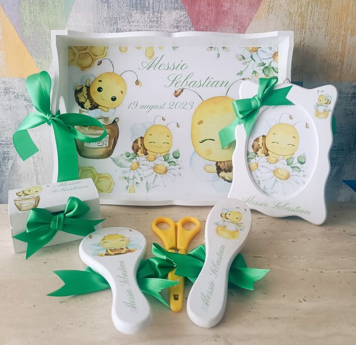 Tăviță moț/ Set moț/ Turta/ set aniversar/ 1 an/ Taiere moț