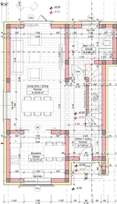Casă modernă 3 dormitoare, finisată, în Vladimirescu, Comision 0%