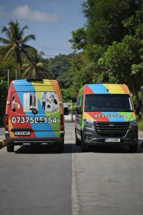 Transport mobila mutari rapid ieftin Ofer montaj! Duba + manipulanti