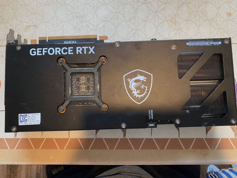 Placa Video NVIDIA MSI GeForce RTX 4090 Gaming X Slim 24G ca noua