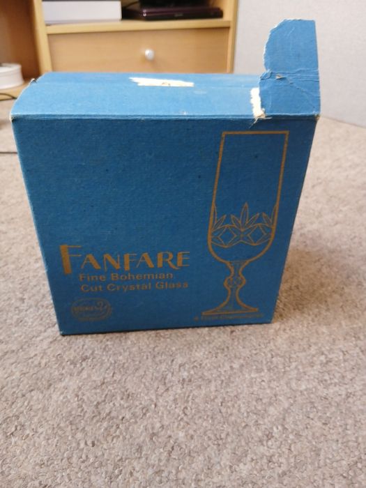 Set de pahare cristal șampanie