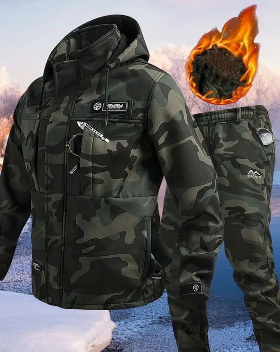 Ловни Зимни Дрехи / Комплект Яке и Панталон