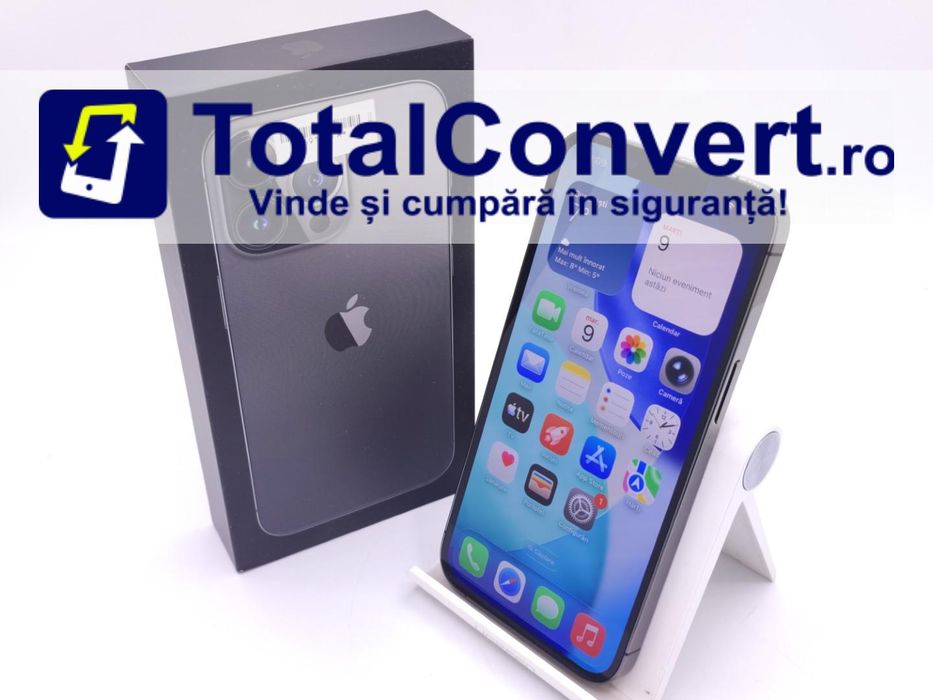 Apple iPhone 13 Pro 128GB Graphite 6GB, Garantie 24 luni | #D89188