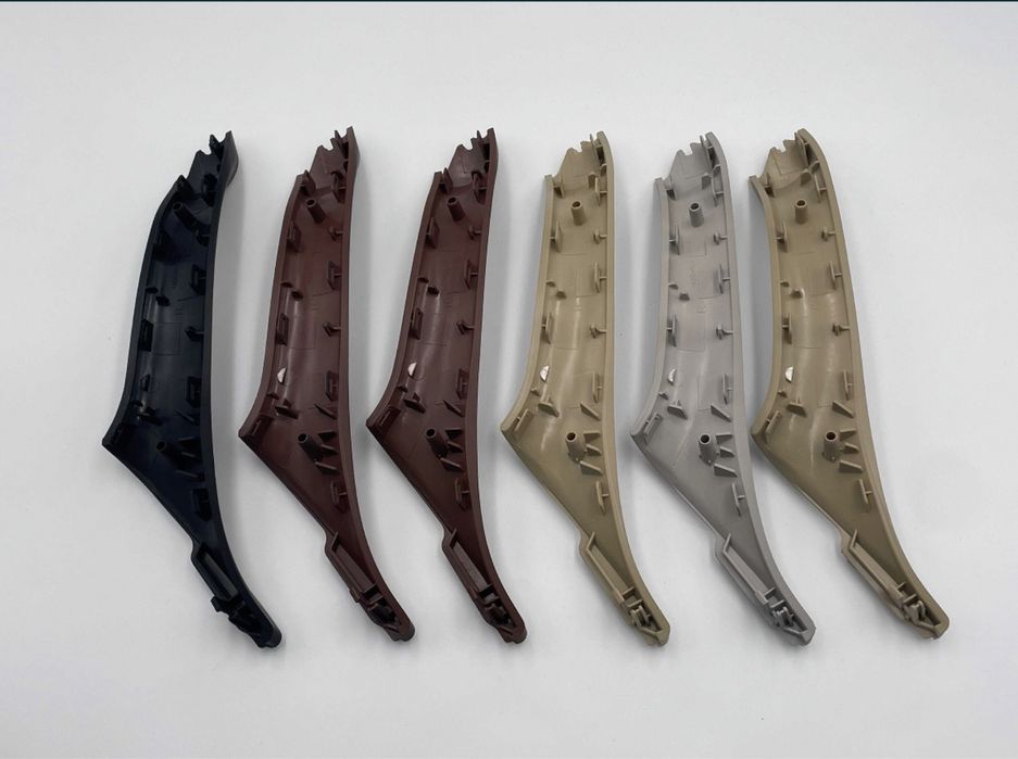 Mâner interior ușă pasager Negru Crem Oyster BMW F10 F11 PREMIUM