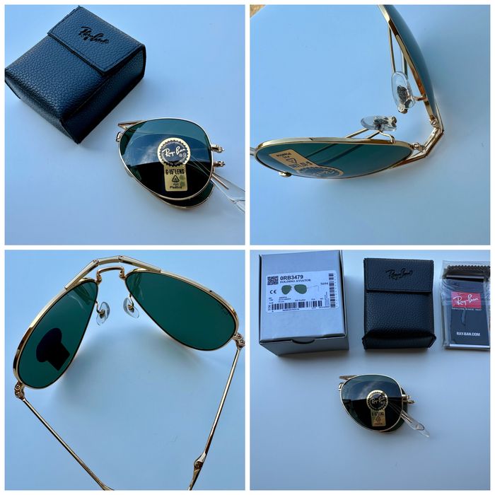 Ray Ban RB3025 Aviator Classic G-15/Arista Gold/ЧИСТО НОВИ/Made in Italy