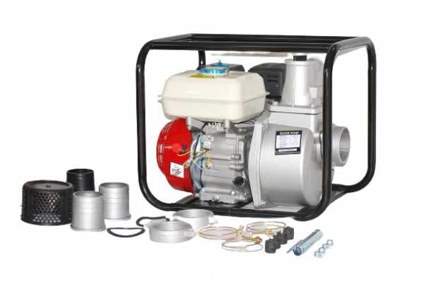 Водна помпа 3 цола, бензинова, за поливане и отводняване