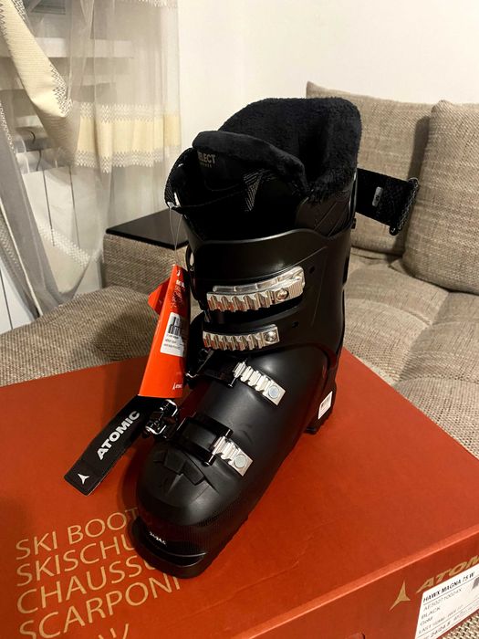 Чисто нови дамски ски обувки Atomic Hawx Magna 75 W - Black/Gold