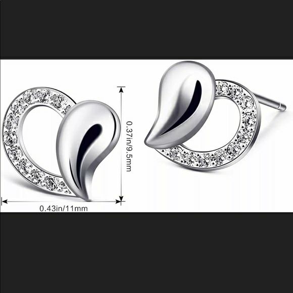 B.Catcher Дамски бижута, обеци, 925 Стерлингово Сребро