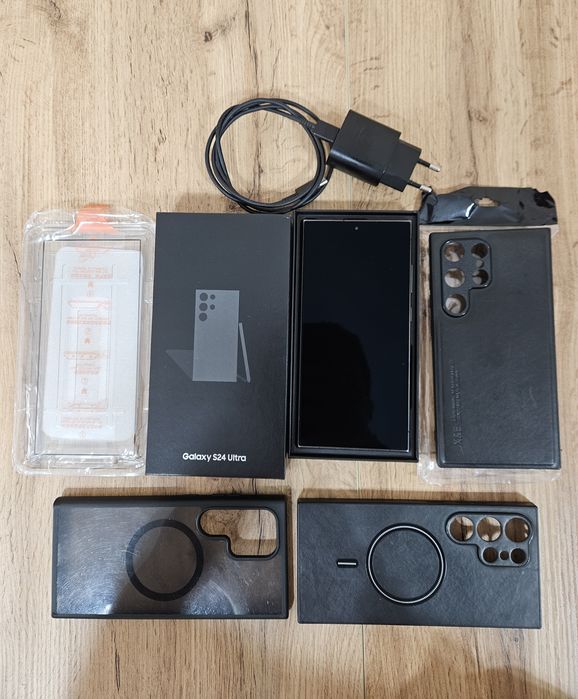 Samsung Galaxy S24 Ultra, Dual SIM, 12GB RAM, 256GB, 5G, Titanium Black