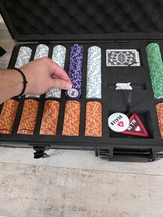 Set Poker Jetoane Fise