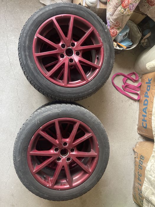Jante cu tot cauciucuri pe 17 de audi și volkswagen