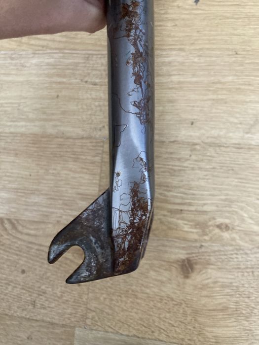 Furca BMX Federal Liquid V2 Raw Offset 30mm