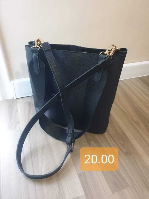 Черна дамска чанта чисто нова
