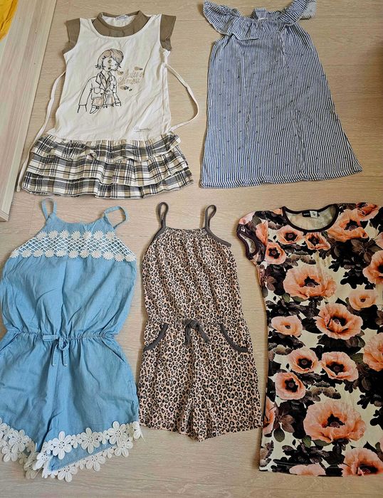 Детски лот дрешки момиче 6,7г