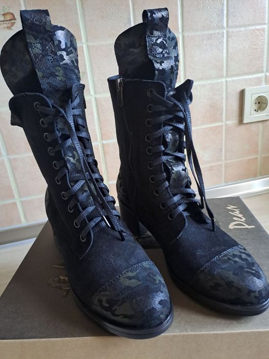 Боти,естествена кожа,нови,37 номер