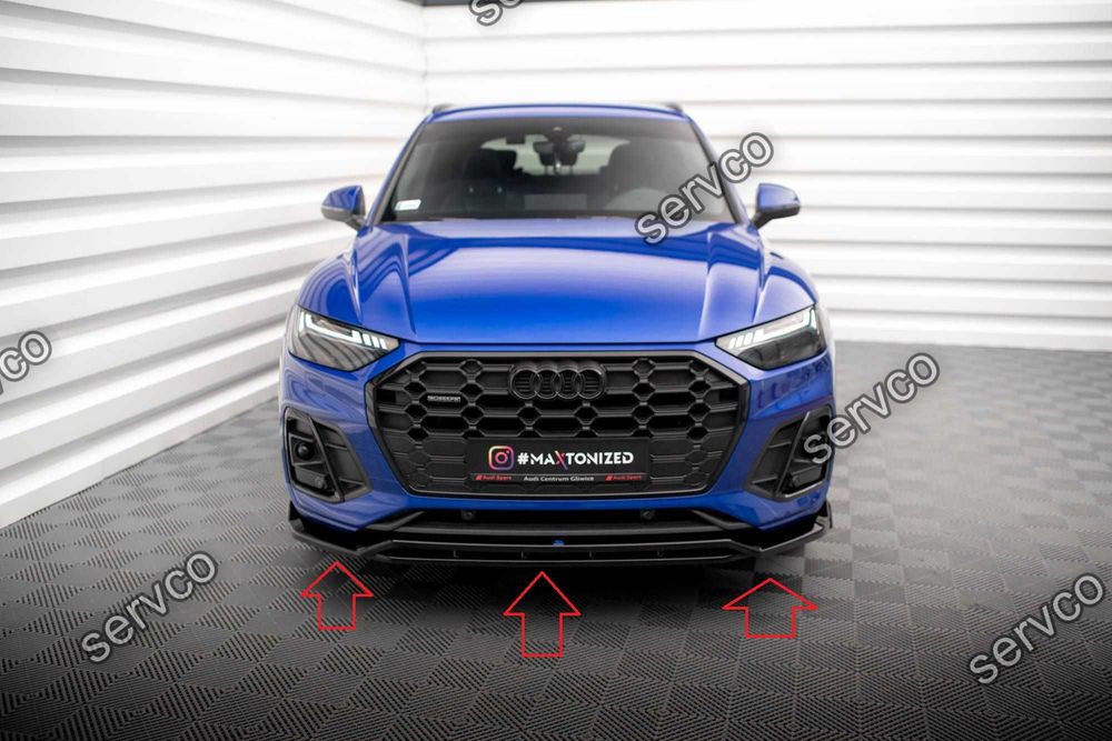 Pachet Body kit tuning Audi Q5 S-Line SUV Mk2 2020- v3 - Maxton Design