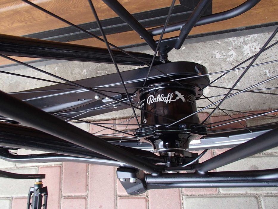 Bicicleta cu Rohloff Frana Hidraulica- Tubus