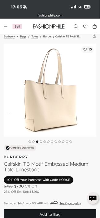 Geanta Burberry originala