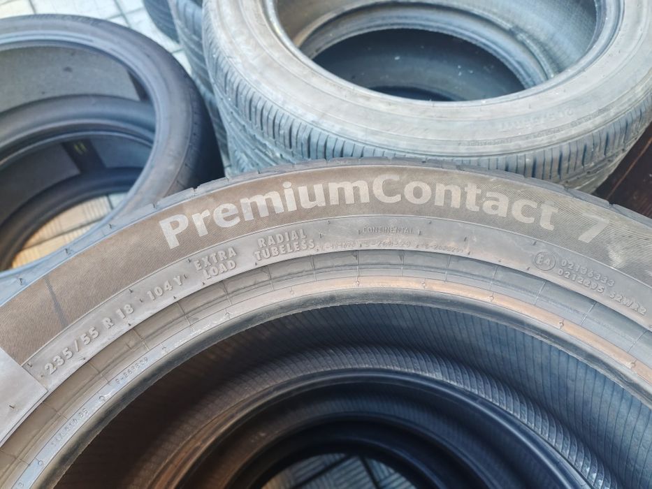 235 55 18,4buc vara Continental,PremiumContact7,dot4523
