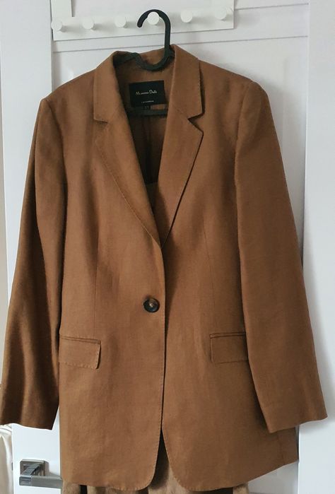 Пиджак лен Massimo dutti