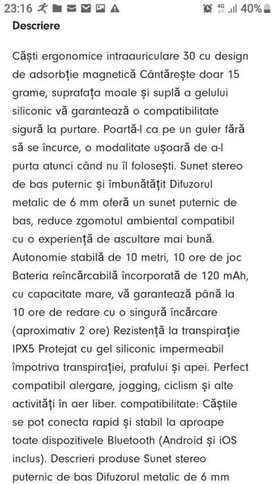 casti cu bluetooth, gara fir