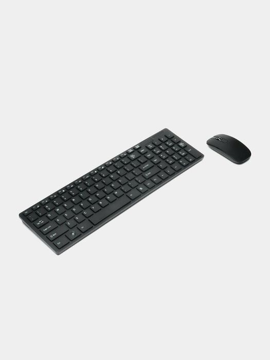 Безпроводная клавиатура с мишкой для офиса/бизнеса.