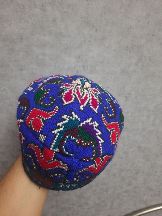 Узбекские национальные головные уборы тюбетейка доппа размер стандарт.