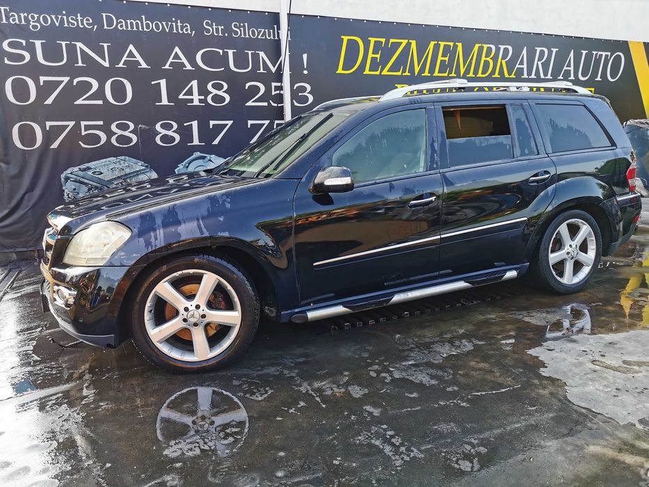 Dezmembrez mercedes GL x164 GL 320 D/praguri GL/far/capota/aripa