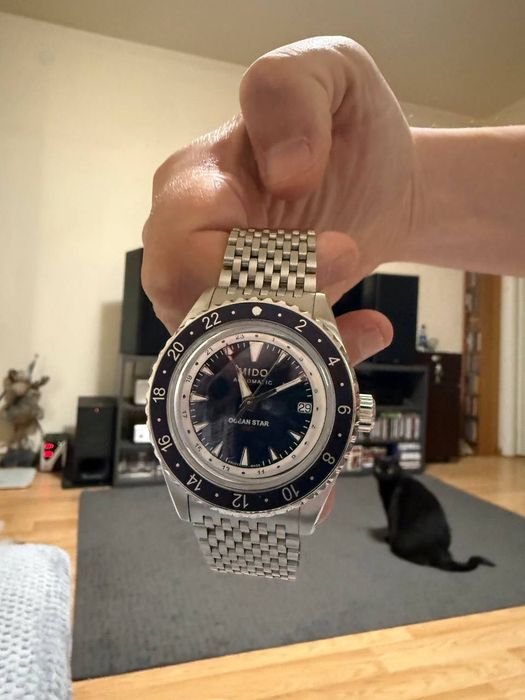 Vând ceas Mido Ocean Star GMT nepurtat, în garanție